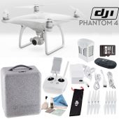 dji phantom 4 quadcopter starter bundle