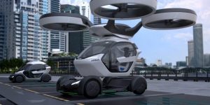 Airbus Pop Up Car Drone