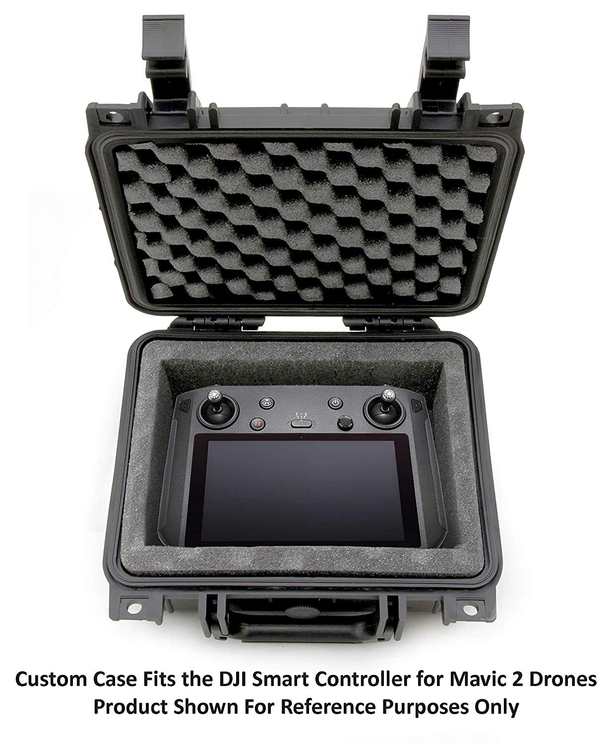 CASEMATIX Waterproof Carry Case Compatible with DJI Smart Controller for Mavic 2 - Rugged Drone Controller Case81uoNx0QwyL._SL1500_