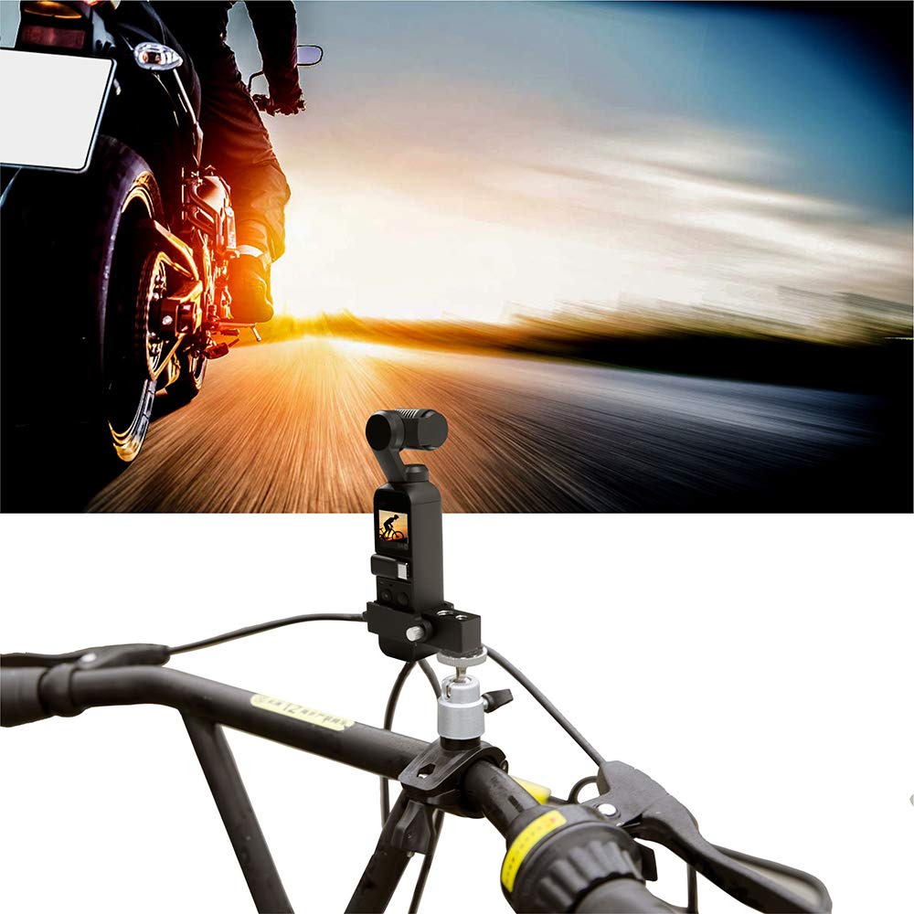 Jesykin OSMO Pocket Tripod Holder Bike Mount Stand for DJI OSMO Pocket Bicycle Bracket Accessories61bWFCbwO2L._SL1000_