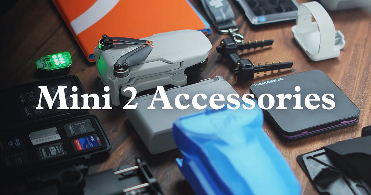 DJI Mini 2 accessories vs Mavic Air 2 accessories pictures-47