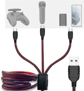 USB to Type C Power Line Cable